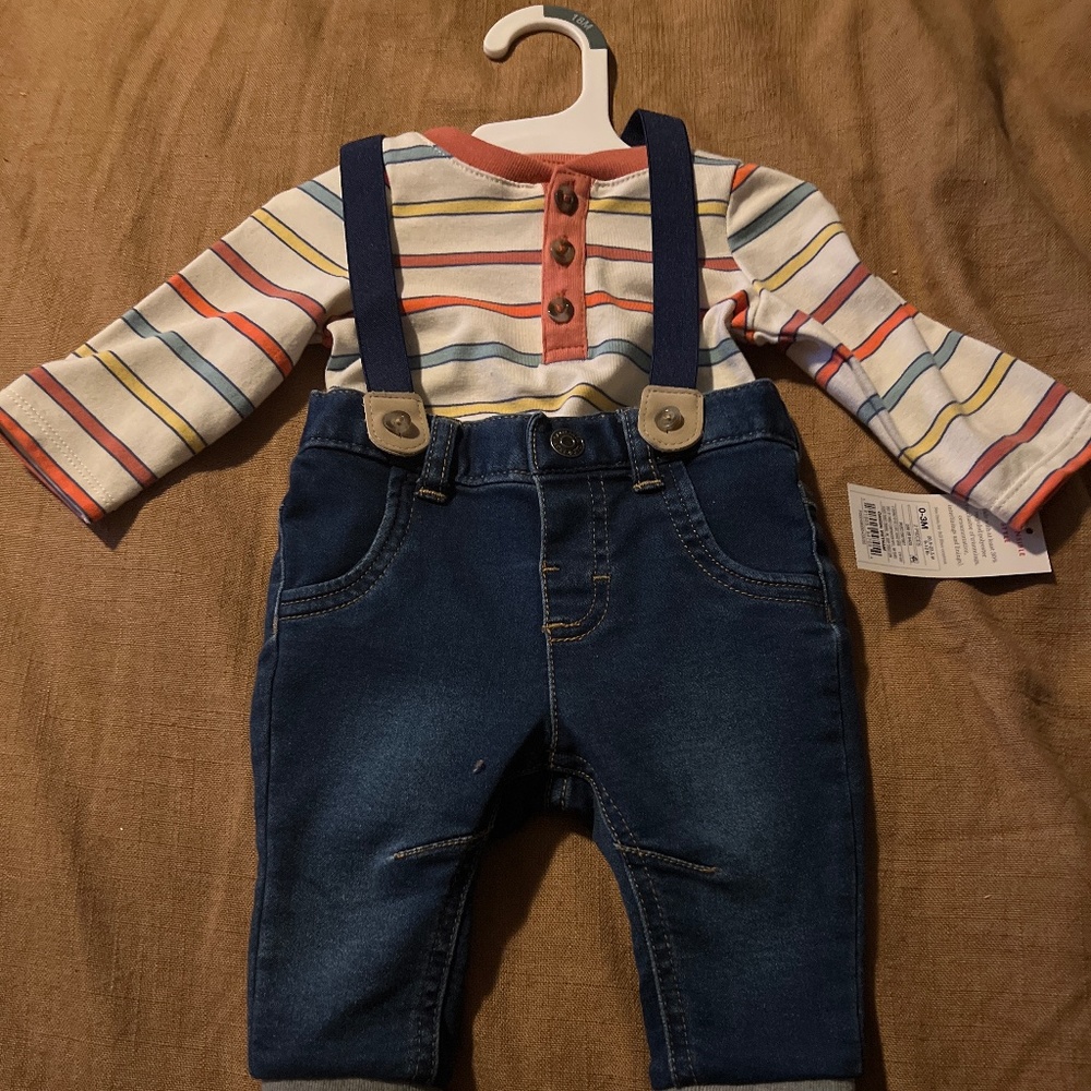 Infant overall set
